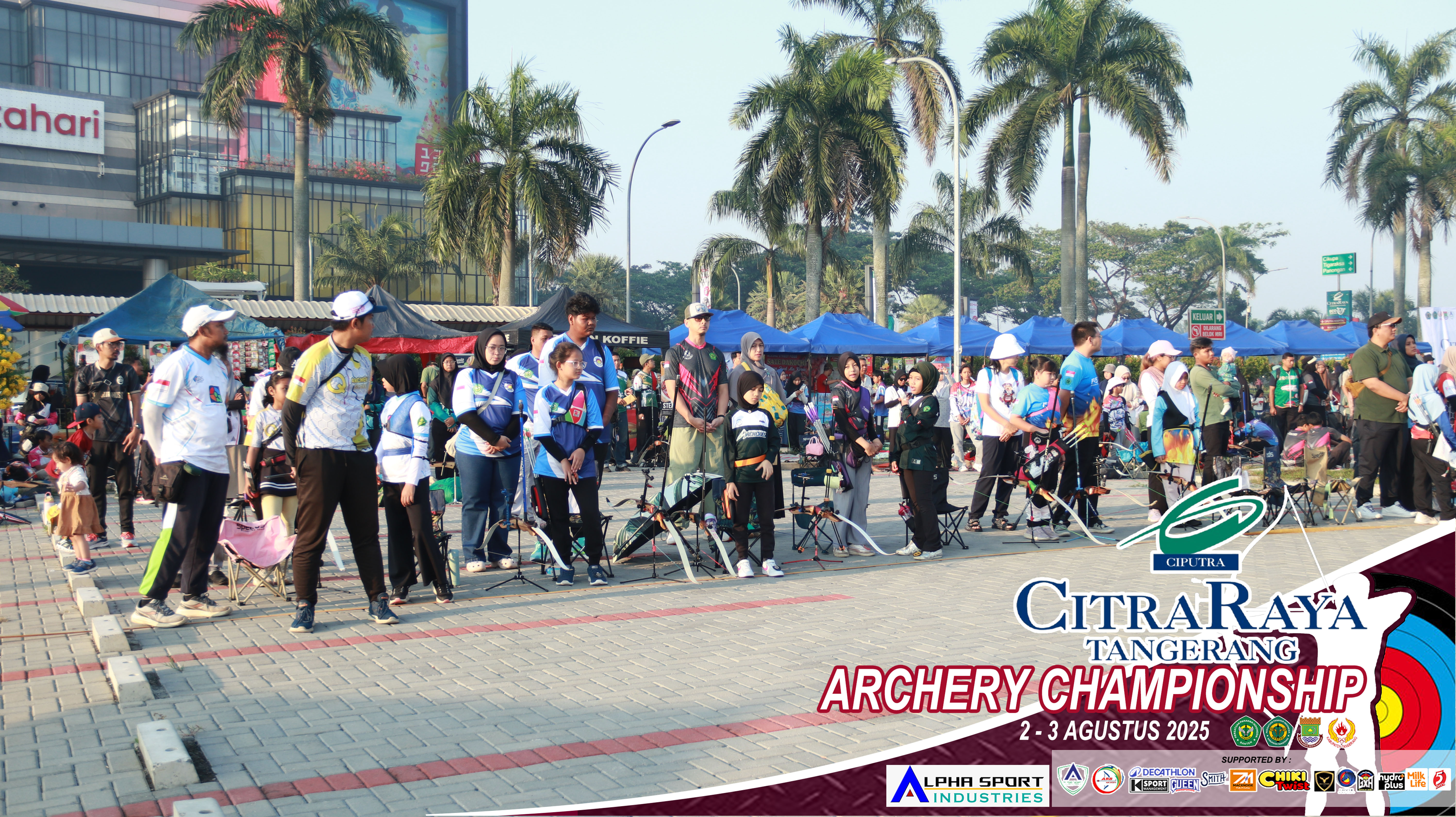 700 Atlet Ikuti CitraRaya Archery Championship 2025 di Tangerang CitraRaya Archery Championship 2025, kejuaraan panahan tingkat nasional. (Ist)