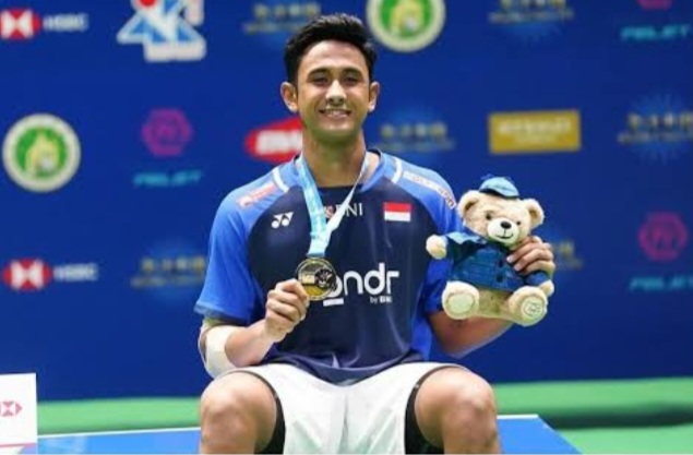 Alwi Farhan Persembahkan Juara Tunggal Putra Macau Open 2025 Alwi Farhan juara tunggal putra Macau Open 2025. Foto : Ist