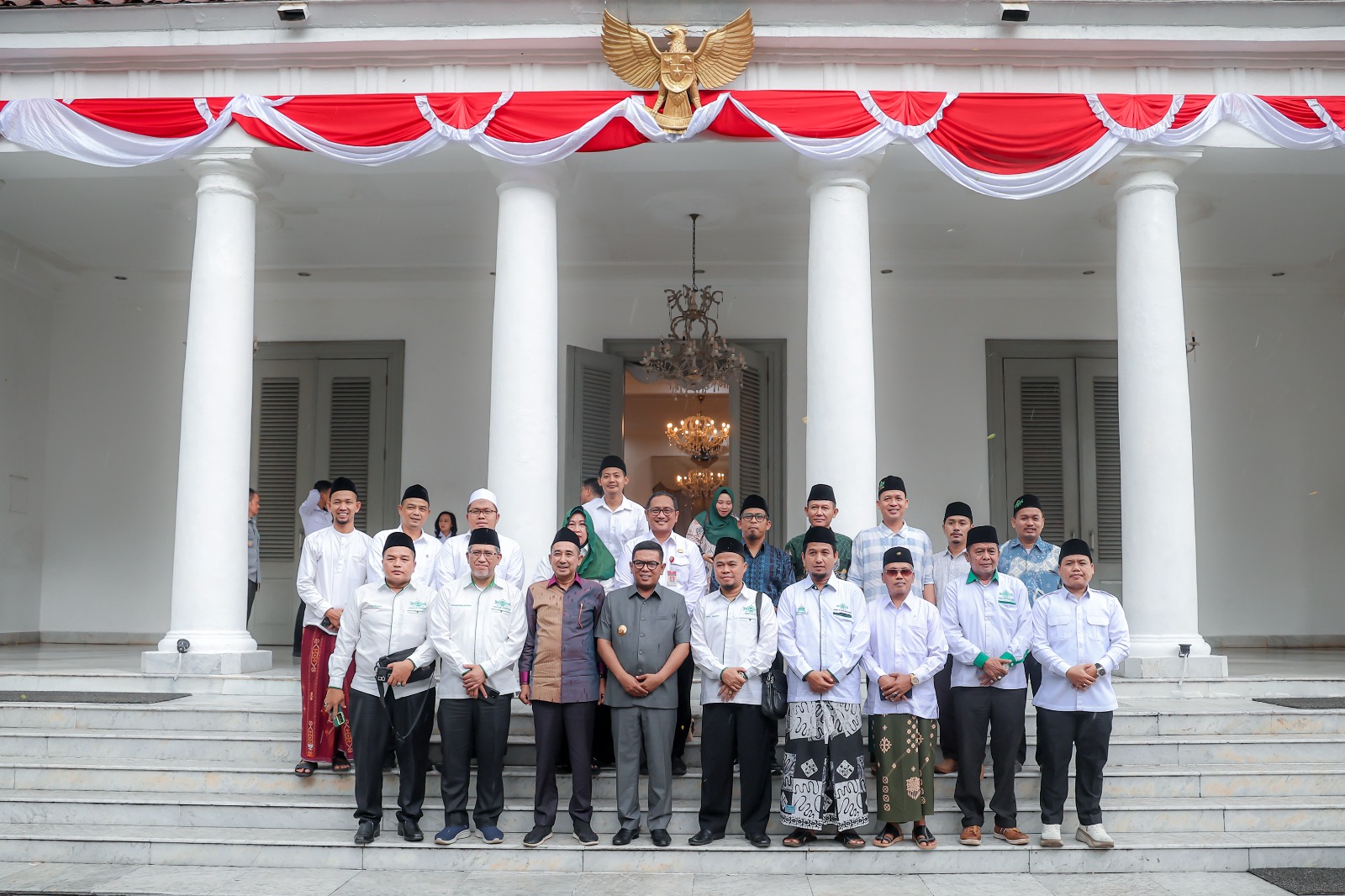 Gubernur Banten Andra Soni bersama Pengurus Wilayah Nahdlatul Ulama (PWNU) Provinsi Banten. Foto : Humas Pemprov
