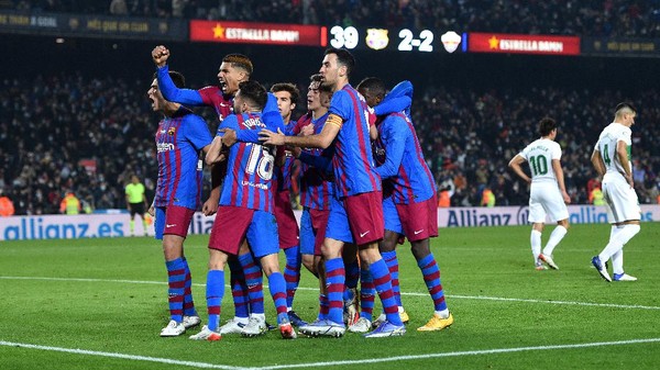 Barcelona Menang Dramatis 3-2, Atletico Tertahan Skuad Barca. Foto : Ist