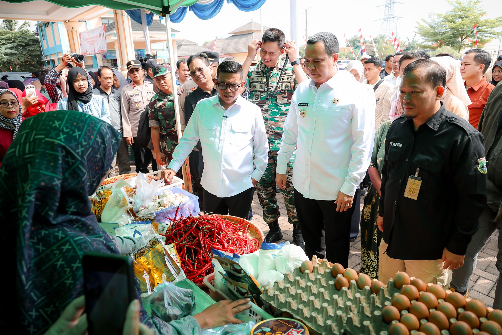Gerakan Pangan Murah di Banten Hadir di 58 Kecamatan Foto : Humas Pemprov