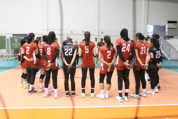 Kalah Dari Italia, Srikandi Voli Indonesia Gagal Ke Babak 8 Besar Kejuaraan Dunia Voli Putri U-21 Timnas Bola Voli Putri U-21. Foto : Ist