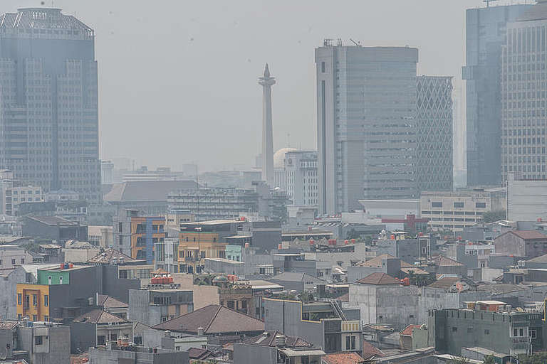 Kualitas Udara Jakarta Masih Terburuk Di Dunia Ilustrasi. Foto : Ist