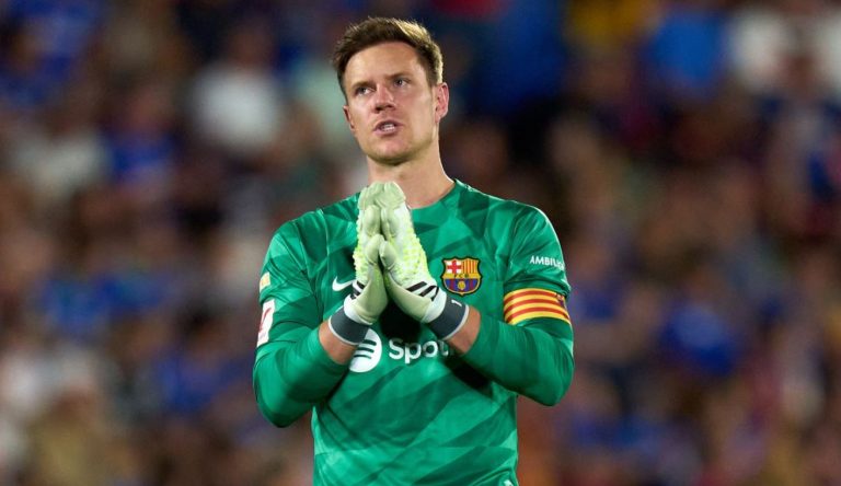 Kiper Barcelona Marc-Andre. Foto : Ist