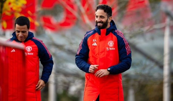 Liga Inggris, Amorim Ingin Bertahan Melatih Di Man United Pelatih Manchester United (MU) Ruben Amorim. Foto : Ist