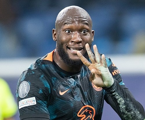 Bomber Napoli Romelu Lukaku. Foto : Ist