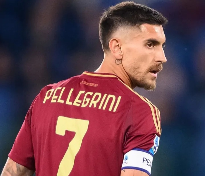 Pemain AS Roma Lorenzo Pellegrini. Foto : Ist
