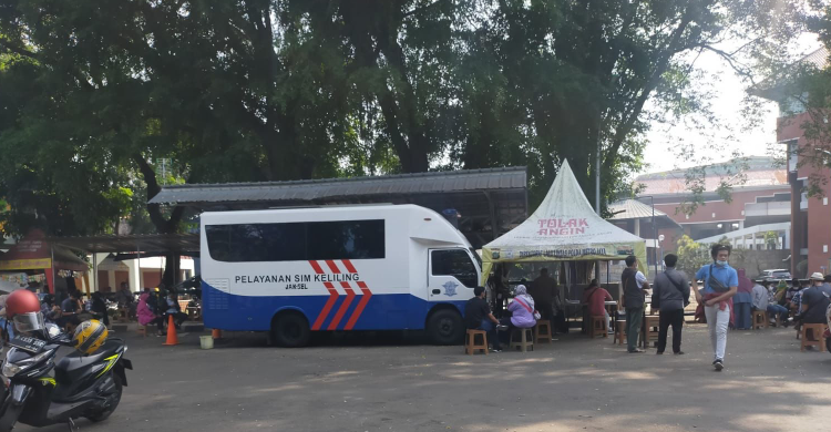 Lokasi SIM Keliling Bekasi Sabtu 23 Agustus 2025 Foto : Ist