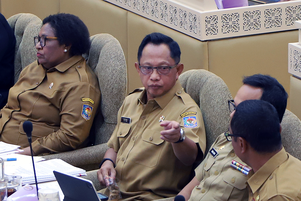 Mendagri Tito Karnavian (tengah). Foto : Ist