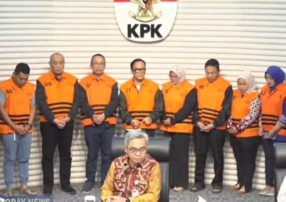 OTT KPK Jalan, Pencegahan Jalan KKP saat konferense pers. Foto : Ist