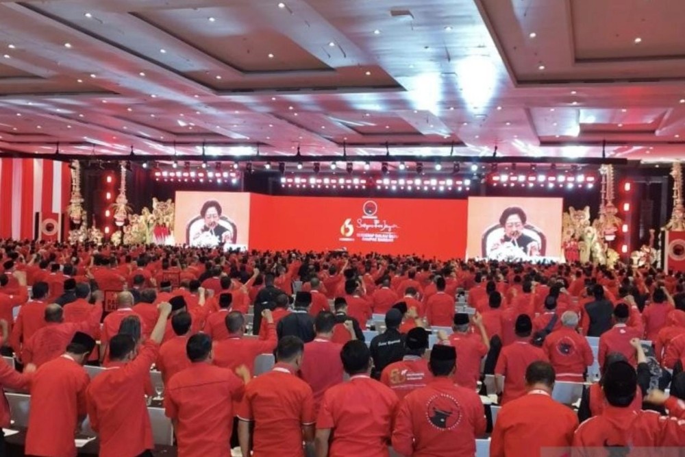 PDIP Tak Akan Masuk Kabinet Konggres VI PDIP di Bali. Foto : Ist
