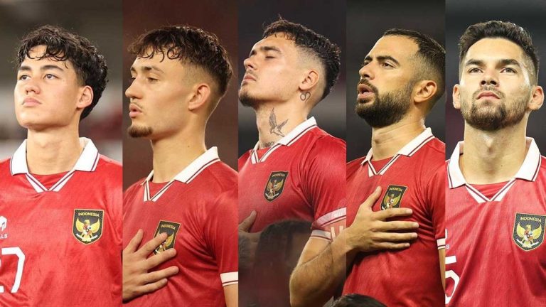 Pemain Naturalisasi Jadi Andalan Timnas Tembus Piala Dunia Deretan pemain Naturalisasi yang memperkuat Timnas Senior. Foto : Ist