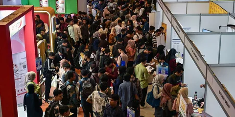 Ilustrasi job fair. Foto : Ist
