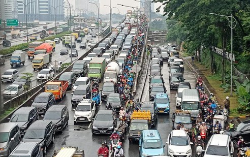 Kemacetan di Jalan Simatupang. Foto : Ist