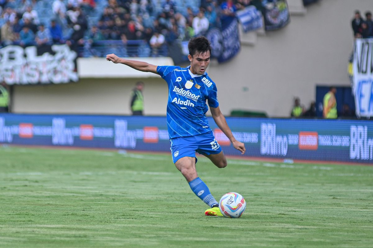 Pemain Persib Bandung Zalnando dipinjam Persita. Foto : Ist