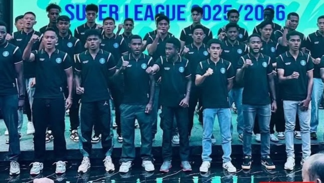 Pertemuan 2 Klub Papan Bawah, PSBS Biak Dan Persik Berebut Kemenangan Perdana Skuad PSBS Biak. Foto : Ist