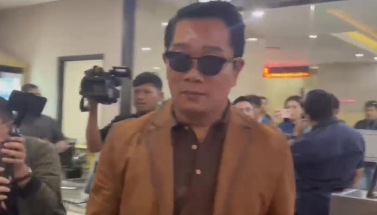 Ridwan Kamil Tes DNA di Bareskrim dan Siap Terima Hasil Ridwan Kamil. Foto : Ist
