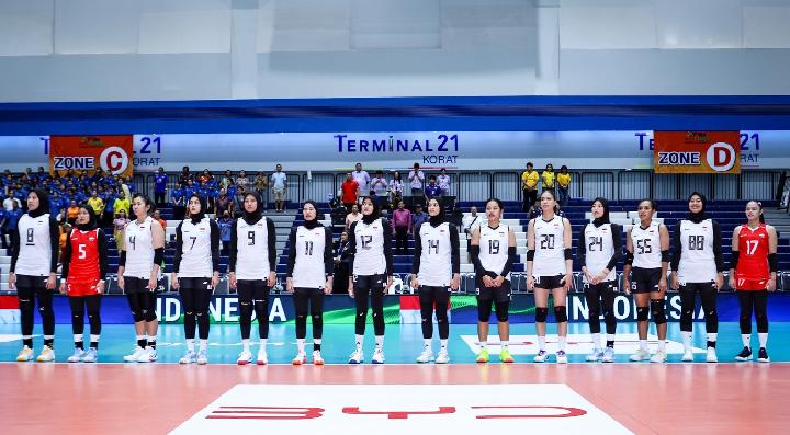 SEA V League 2025 Timnas bola voli Indonesia diajang SEA V League 2025 seri pertama.