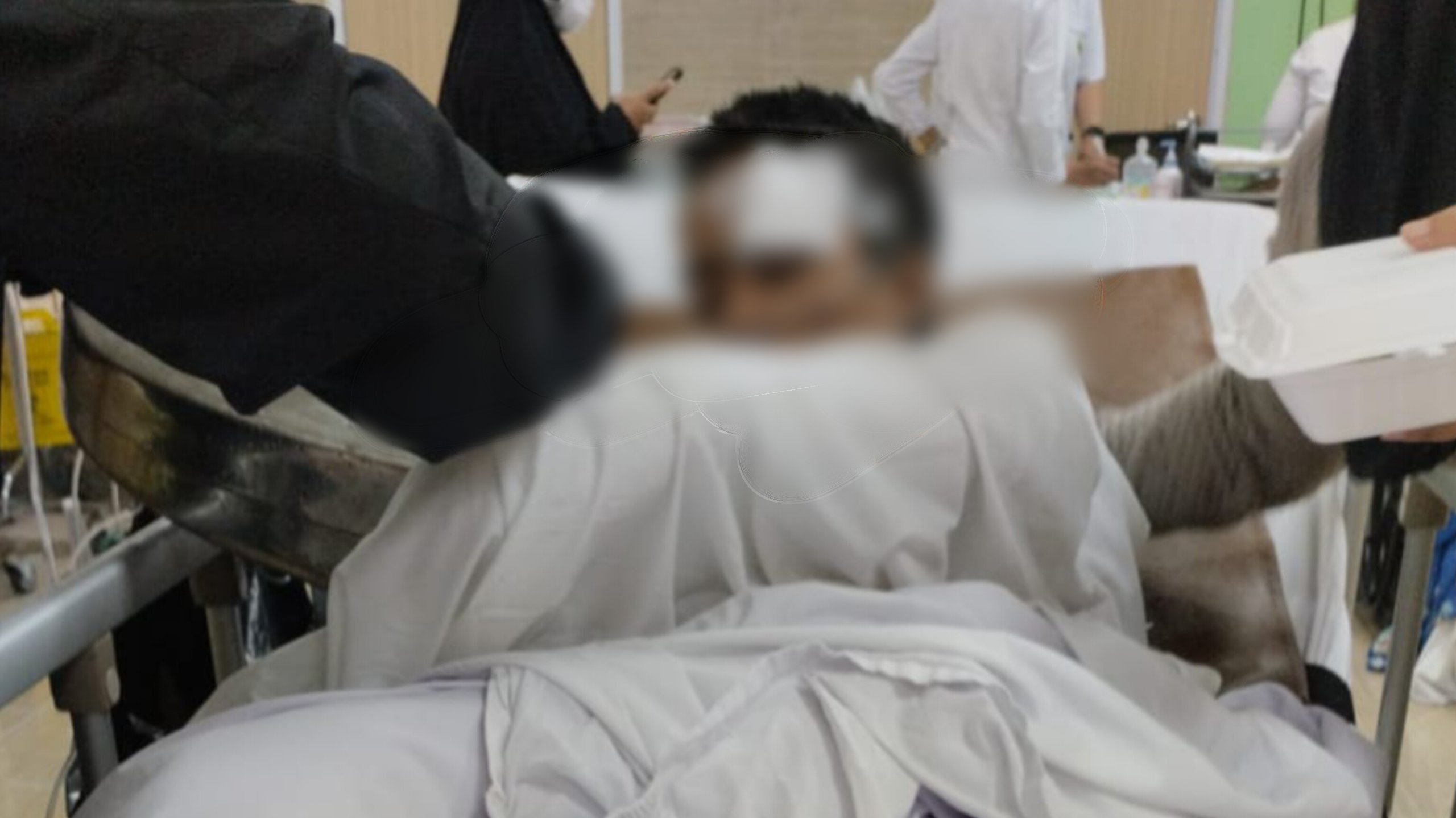 Korban ledakan misterius di Pamulang. (Ist)