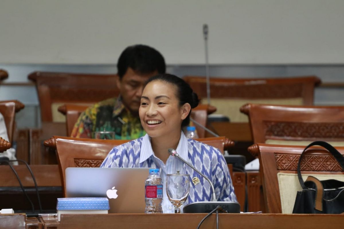Anggota DPR Saraswati Mundur Dari DPR Gara-gara Ucapan Mental Kolonial Di Podcast Antara TV Rahayu Saraswati. Foto : Ist