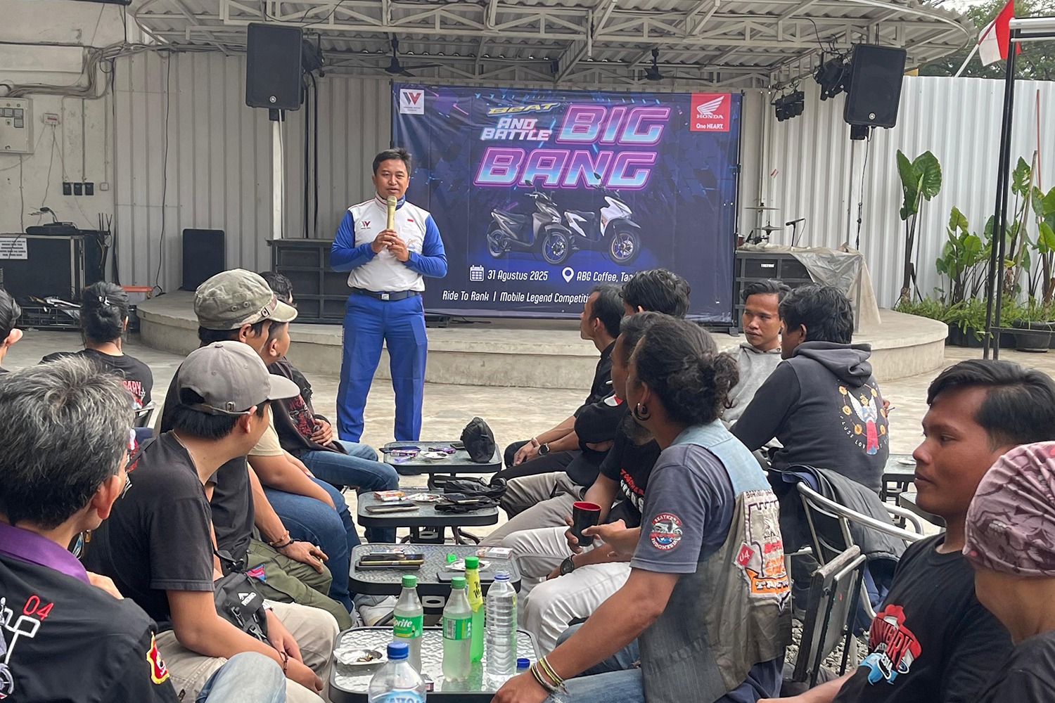 BeAT and Battle, Serunya Tournament E-Sport dan Kampanye Cari Aman Bareng Komunitas Honda BeAT Tangerang Komunitas BeAT dapat edukasi keselamatan berkendara. (ist)