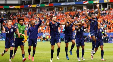Belanda Susah Payah Menang Tipis Di Kandang Lithuania Skuad Timnas Belanda. Foto : Ist