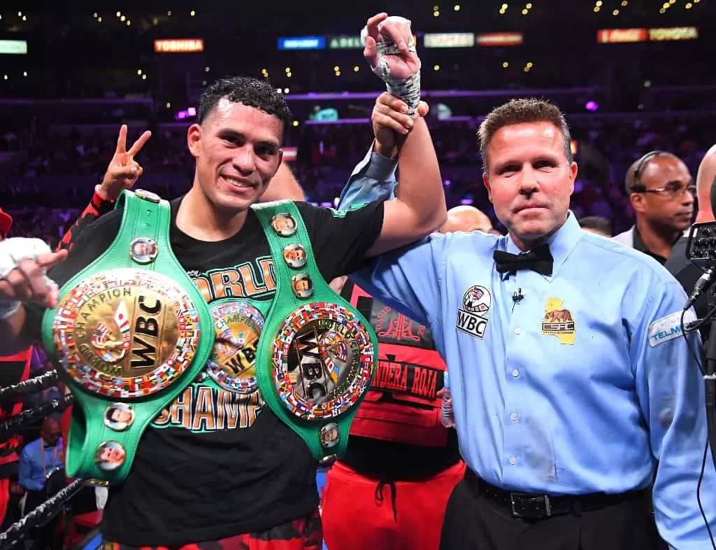 Benavidez Tolak Lawan Yarde, Lebih Pilih Tanding Lawan Bivol Petinju asal Amerika Serikat David Benavidez. Foto : Ist