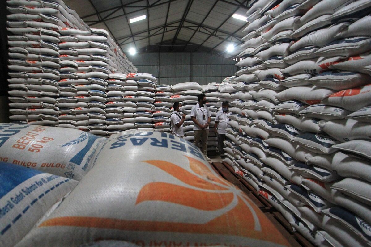 Beras Bulog Hasil Impor Harus Segera Disalurkan Gudang Bulog. Foto : Ist