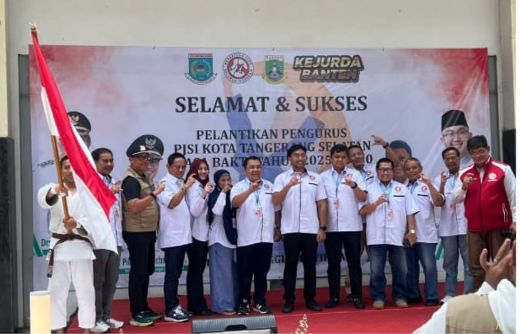 Deden Deni Resmi Pimpin PJSI Tangsel Pelantikan pengurus PJSI Kota Tangsel.