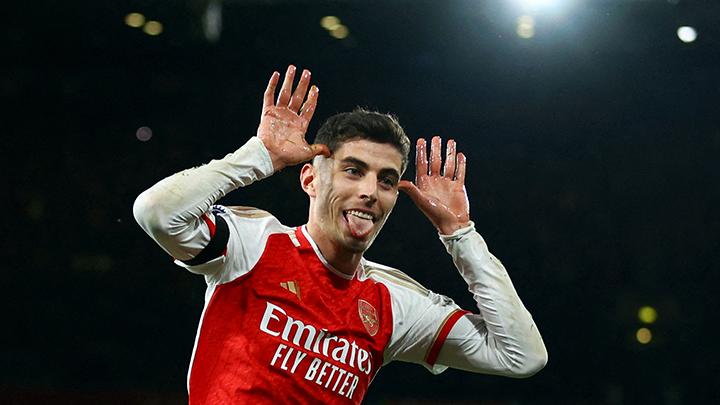 Gelandang serang Arsenal Kai Havertz. Foto : Ist
