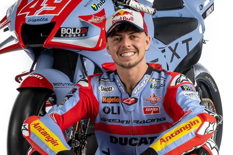 Fabio Di Giannantonio Kecewa Hasil Balapan MotoGP Hungaria Pembalap Tim VR46 Racing Fabio Di Giannantonio. Foto : Ist