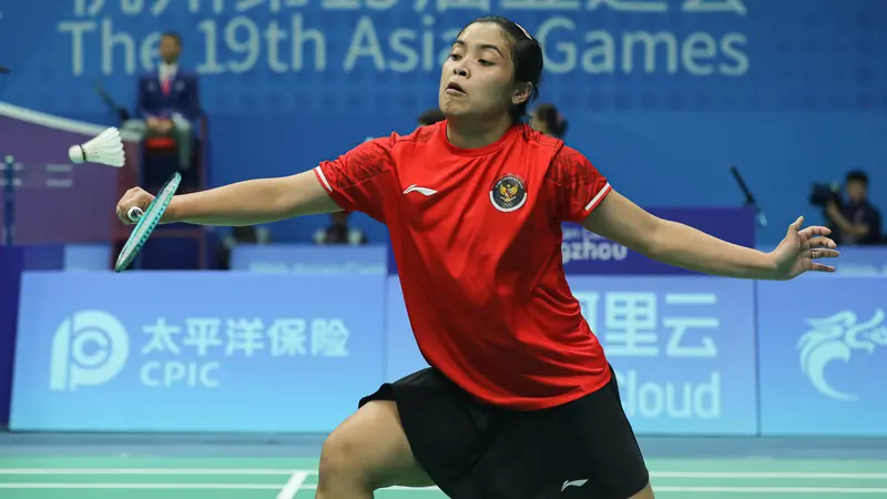 Atlet bulutangkis Indonesia Gregoria Mariska Tunjung. Foto : Ist