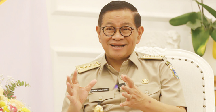 Gubernur Pramono: Masyarakat Jangan Panik Berbelanja, Stok Pangan Di Jakarta Cukup Untuk Dua Bulan Gubernur Pramono Anung. Foto : Ist
