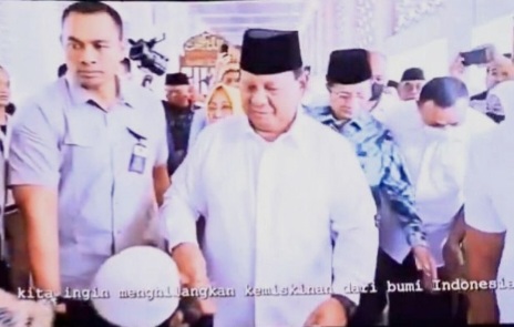 Iklan Pemerintah Di Bioskop Sah, Itu Ruang Publik Vedio iklan Presiden Prabowo yang diputar di bioskop. Foto : Ist