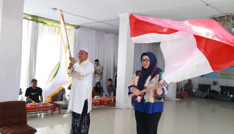 Intan Resmikan Dapur MBG Ponpes Al Badar Ist.