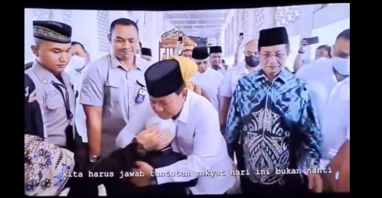 Istana Kasih Penjelasan Film program Presiden Prabowo yang diputar di bioskop. Fofo : Ist