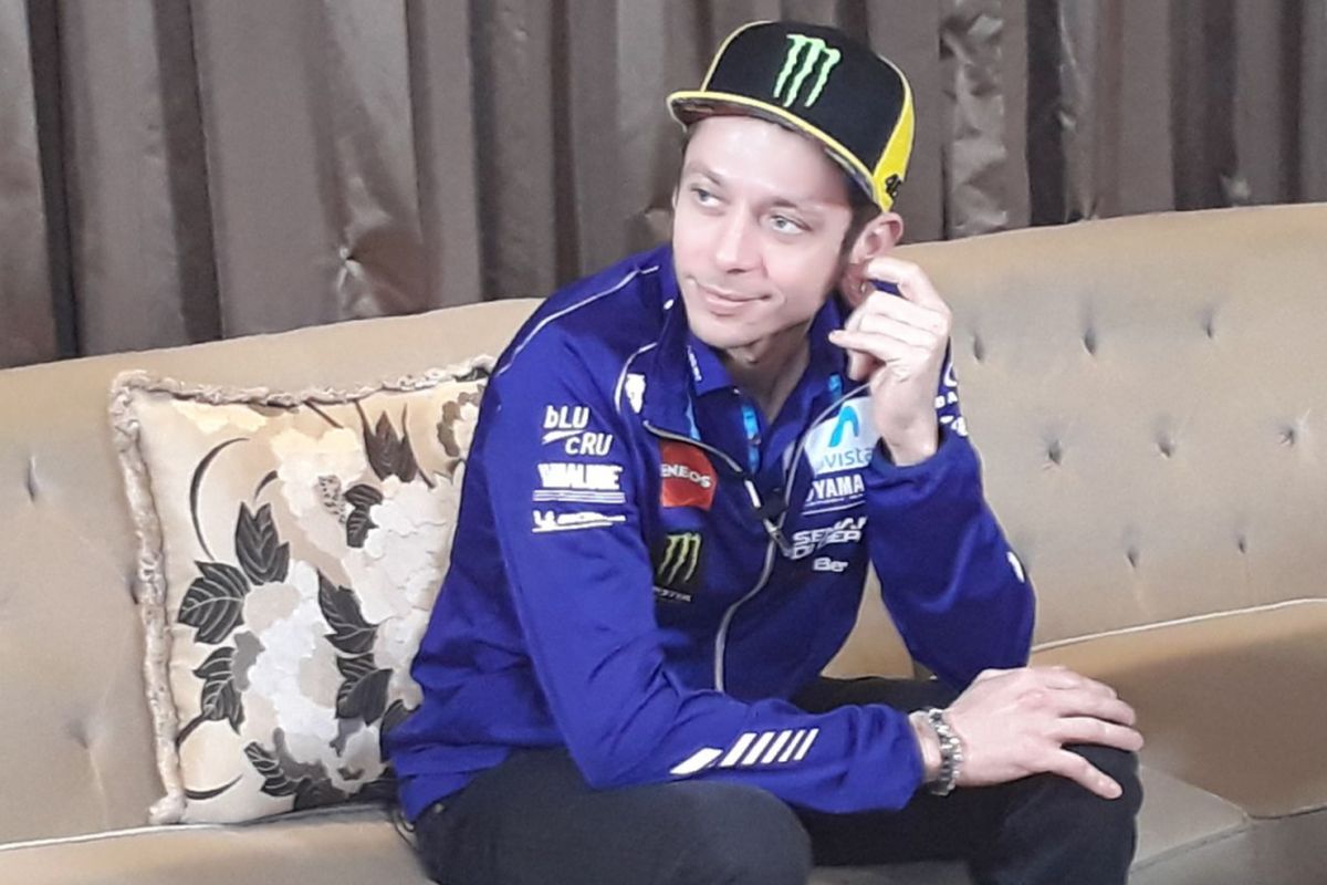Legenda MotoGP Valentino Rossi. Foto : Ist