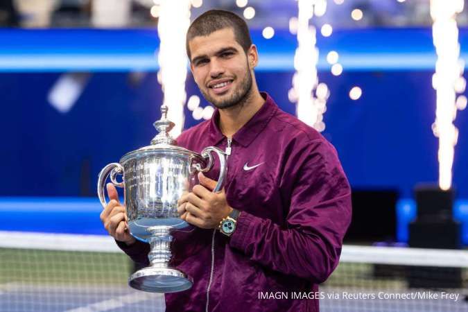 Juara US Open 2025 Carlos Alcaraz. Foto : Ist