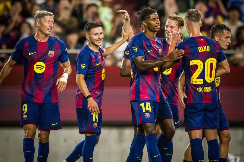 Liga Spanyol Skuad Barca. Foto : Ist