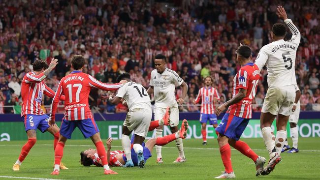 Derbi Madrid vs Atletico. Foto : Ist