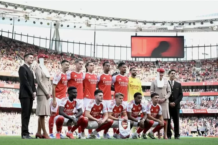 Skuad Arsenal. Foto : Ist