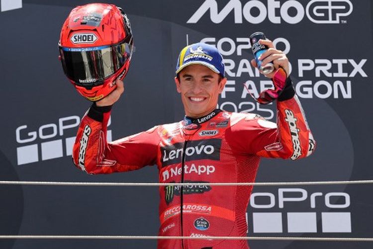 Marc Marquez Siap Unjuk Gigi di Sirkuit Mandalika Juara dunia MotoGP 2025 Marc Marquez. Foto : Ist