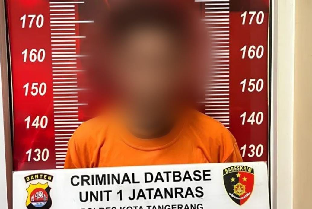 Pelaku KDRT yang Menewaskan Istrinya di Tangerang Ditangkap Polisi EY pelaku kdrt yang mengakibatkan Istri nya meninggal. Foto : Ist