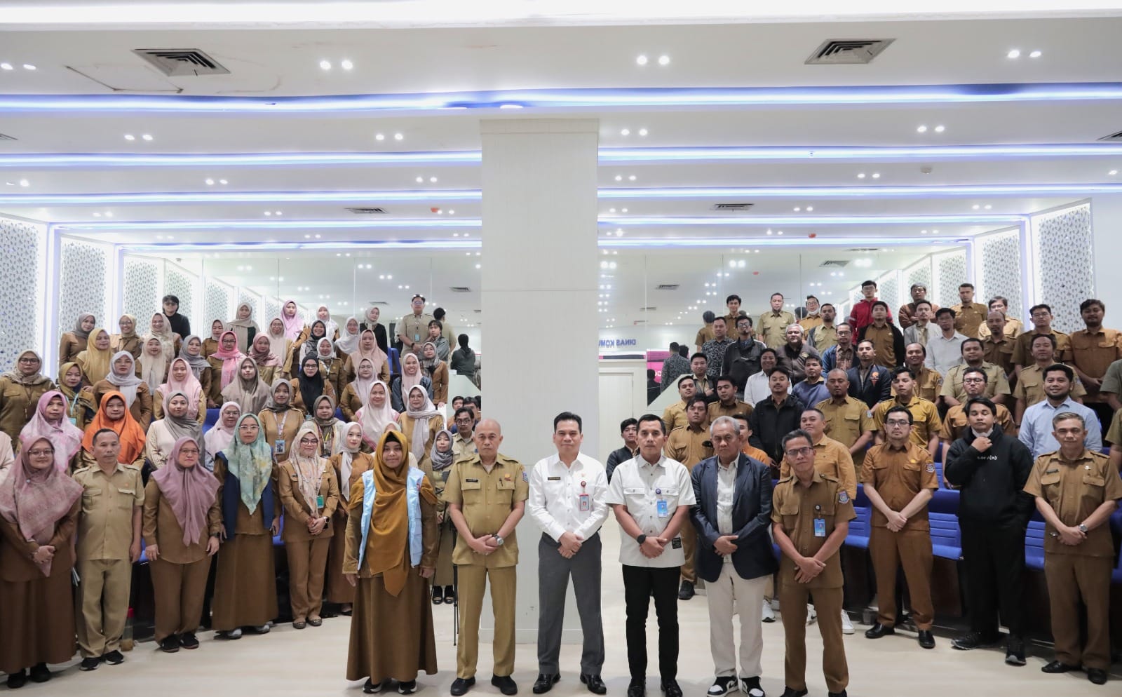 Pemkot Perkuat Integritas Lewat Ngorbit Diskominfo dan Inspektorat Tangsel saat menggelar acara Ngorbit di Puspemkot Tangsel, Rabu (3/9)