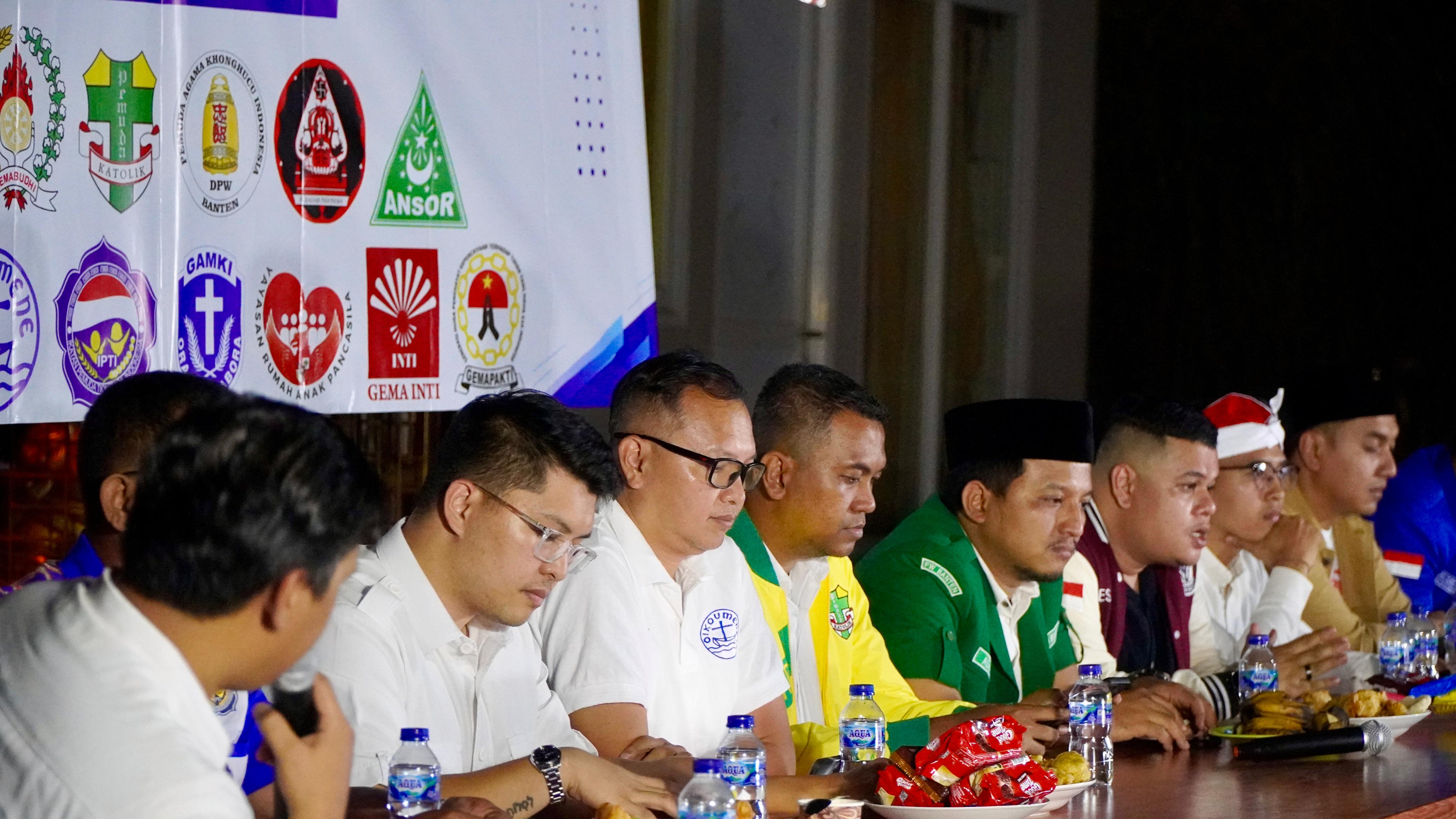 Pemuda Lintas Iman Provinsi Banten Saling Jaga” di Vihara Siddharta, Tangerang Selatan, Selasa (2/9/2025). (Uat)