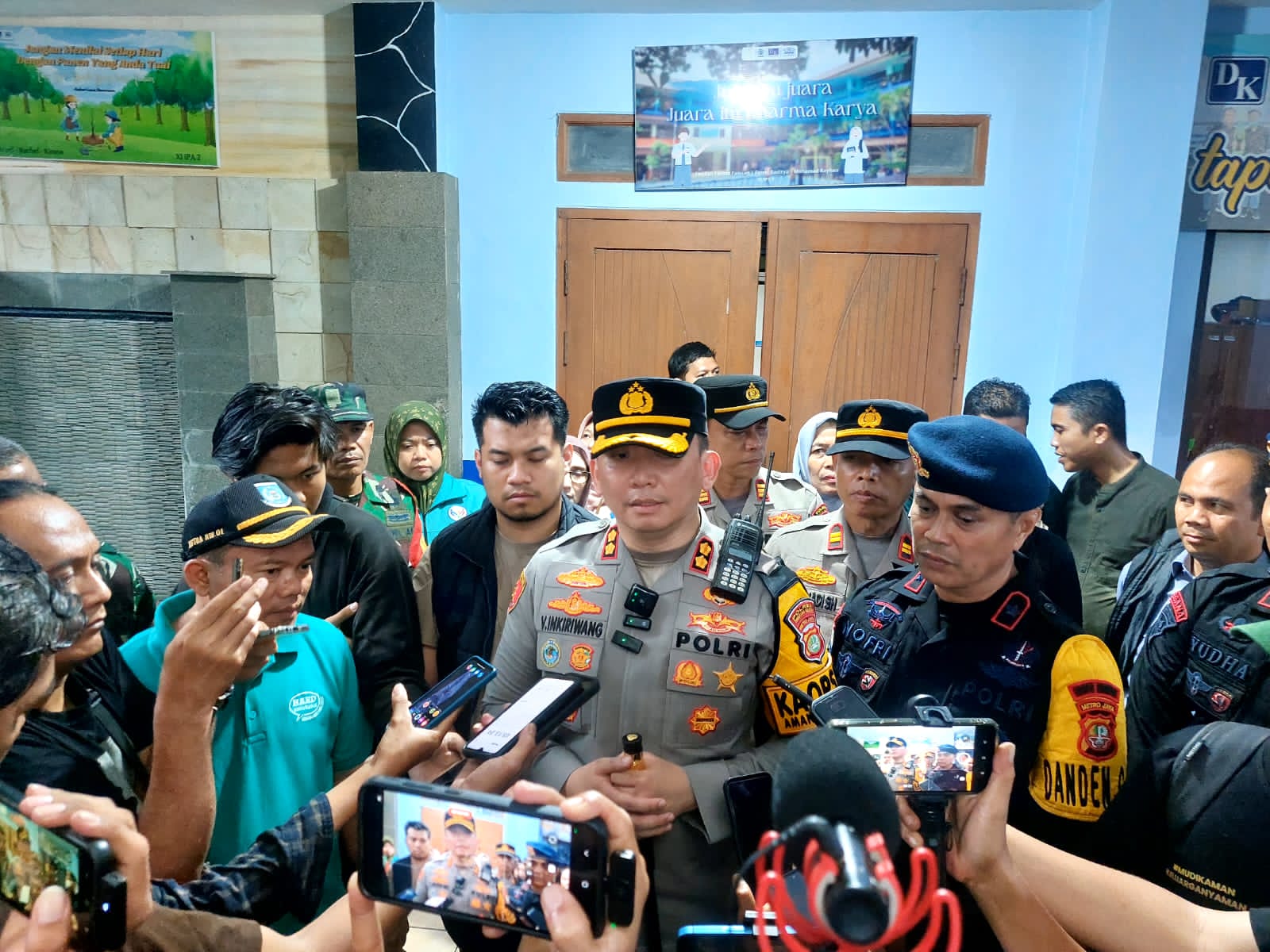 Kapolres Tangerang Selatan AKBP Victor Inkiriwang. (Ist)
