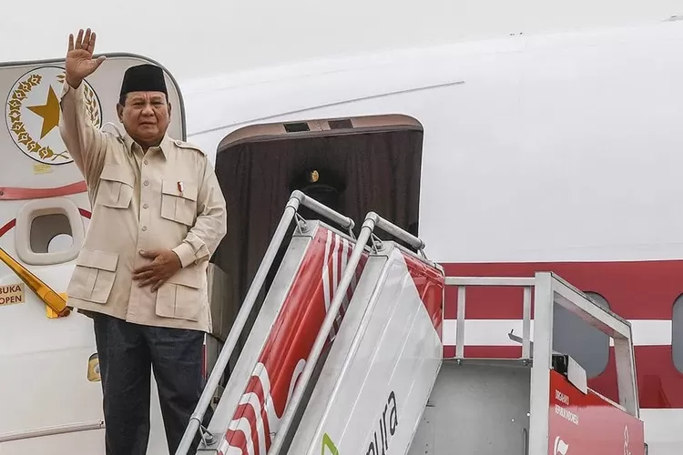 Presiden Prabowo Bertolak ke Beijing Presiden Prabowo. Foto : Ist