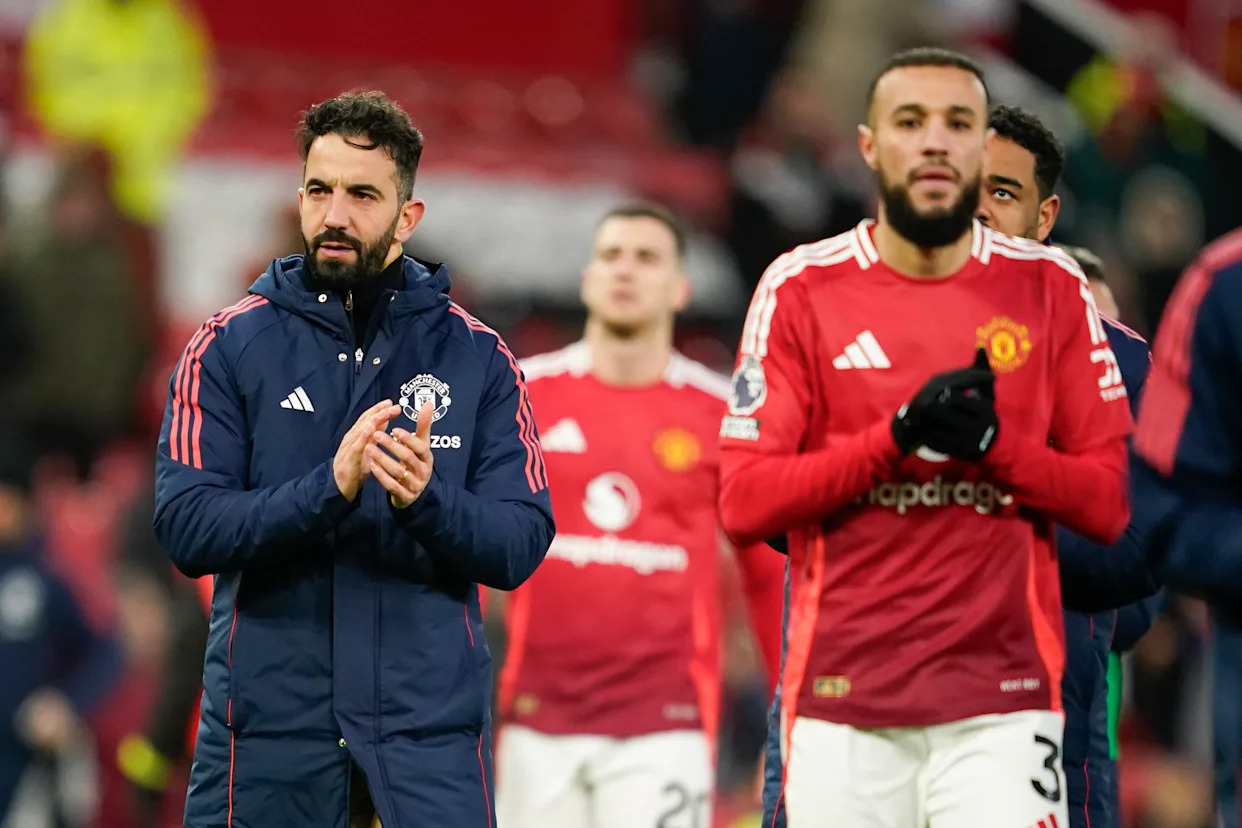 Ruben Amorim Tetap Pede Dengan Formasi Manchester United Pelatih MU Ruben Amorim. Foto : Ist