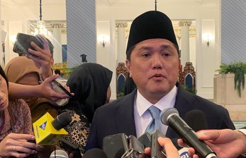 Setelah Jabat Menpora Apakah Erick Akan Mundur Dari Ketum PSSI? Erick Thohir Menpora baru. Foto : Ist