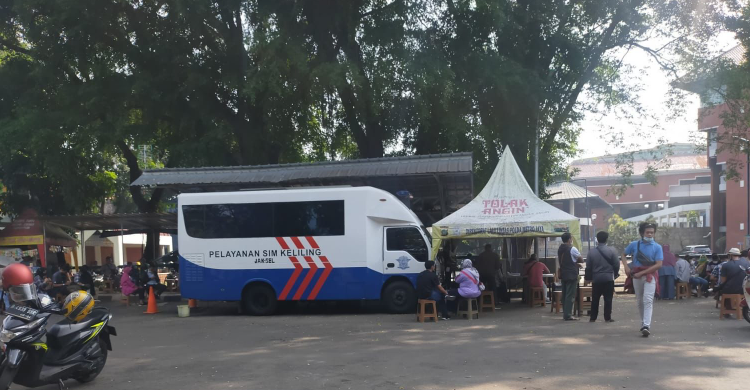 SIM Keliling Kota Depok Sabtu 20 September 2025 Foto : Ist